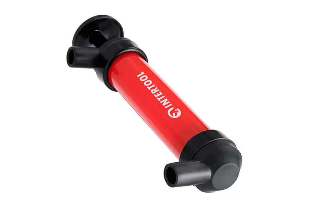 Насос ручной универсальный Intertool - для перекачки топлива × масла × воды