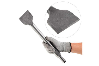 Зубило плоское HEX Intertool - 75 x 410 x 30 мм