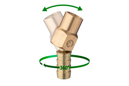 Шарнир поворотный Intertool-Storm - внутренняя резьба 1/4" на шланг 12 мм
