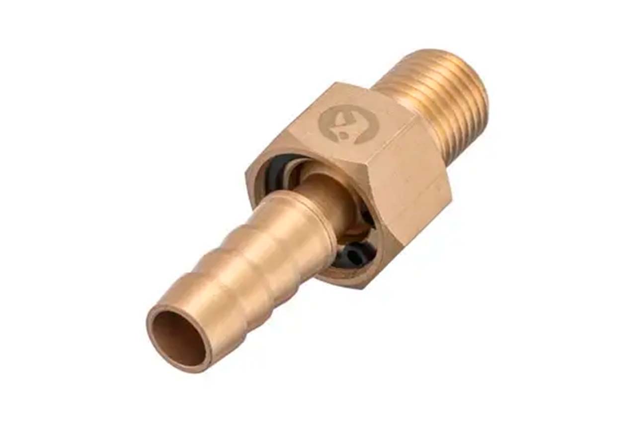 Шарнир поворотный Intertool-Storm - наружная резьба 1/4" на шланг 10 мм