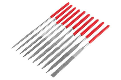 Набір надфілів Intertool - 140мм алмазні (10шт)