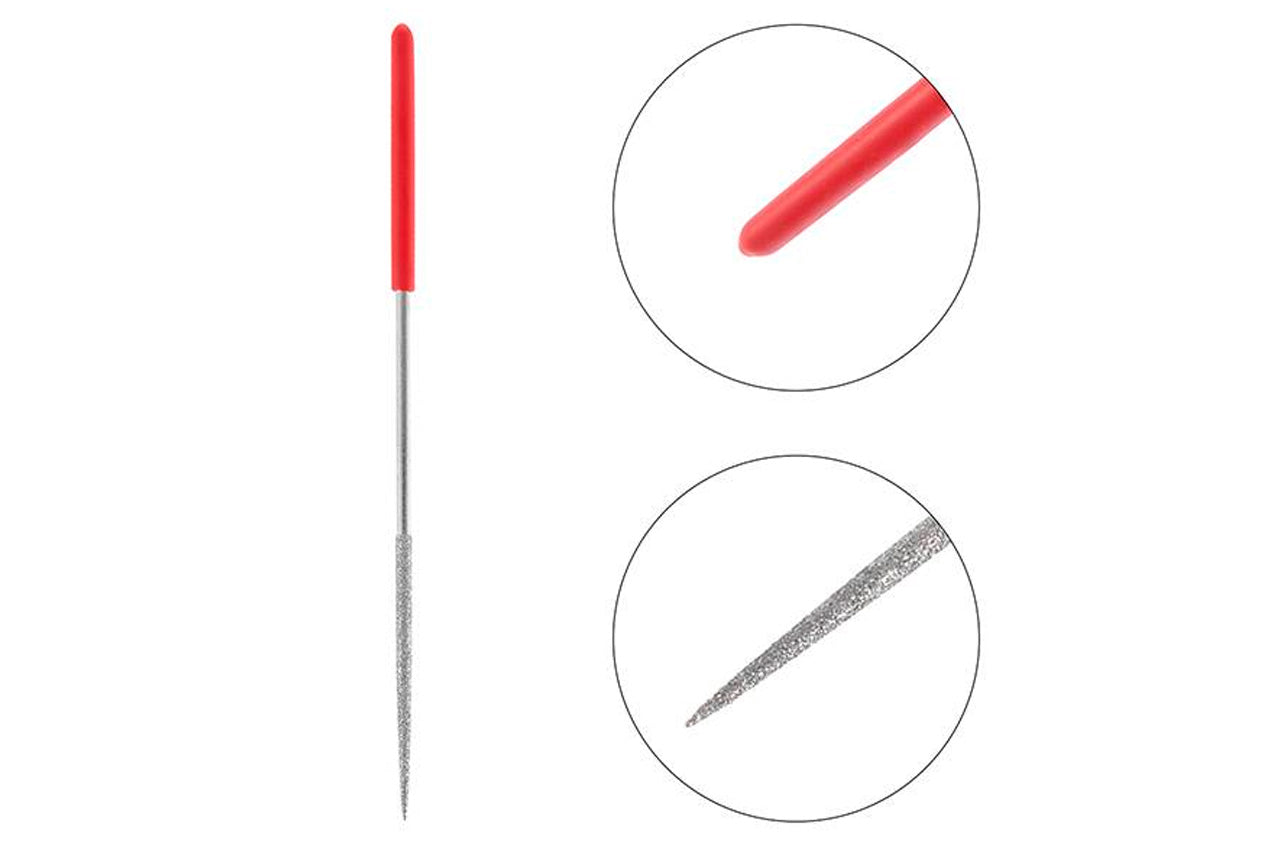 Набір надфілів Intertool - 140мм алмазні (10шт)