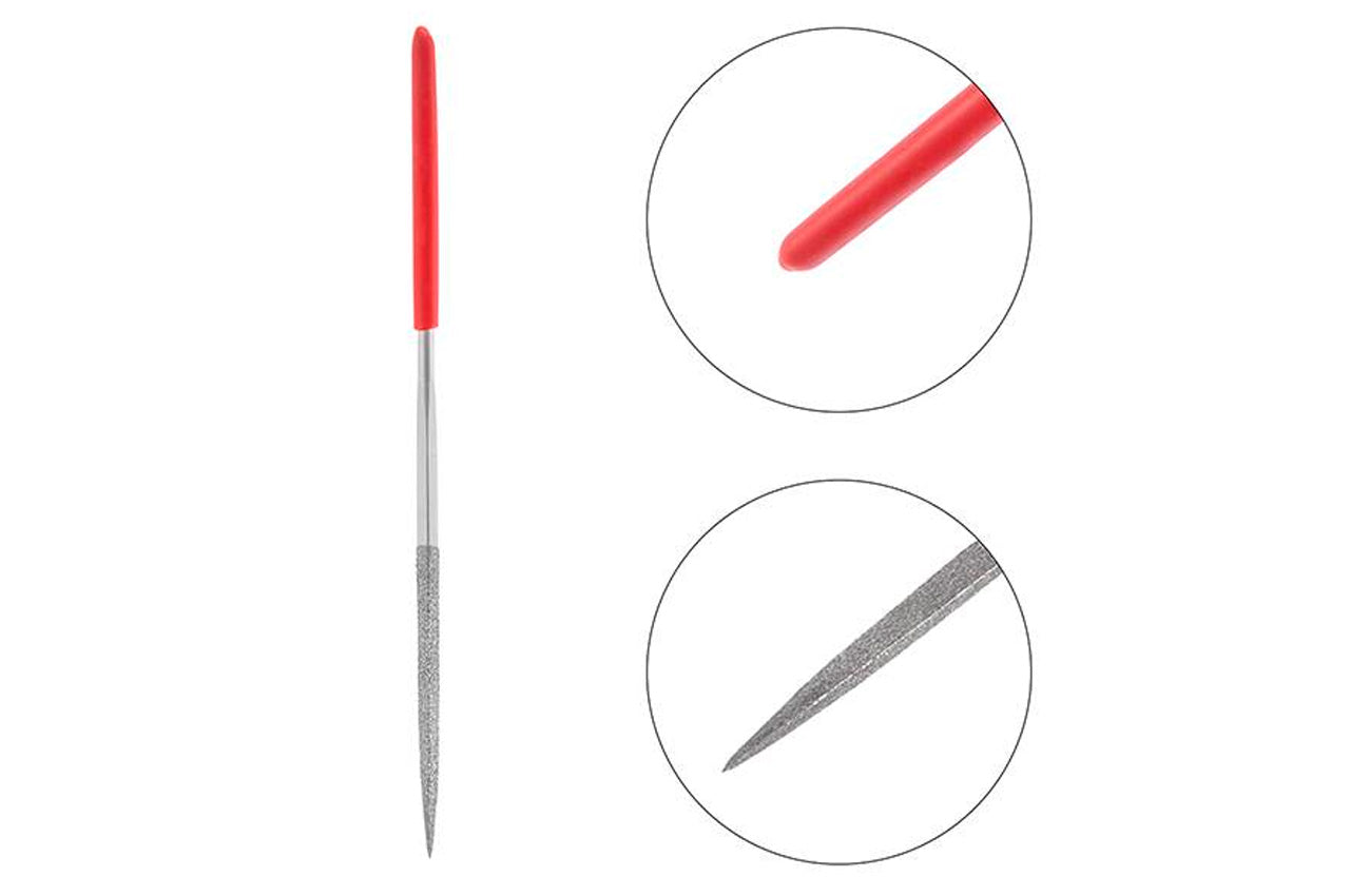 Набір надфілів Intertool - 140мм алмазні (10шт)