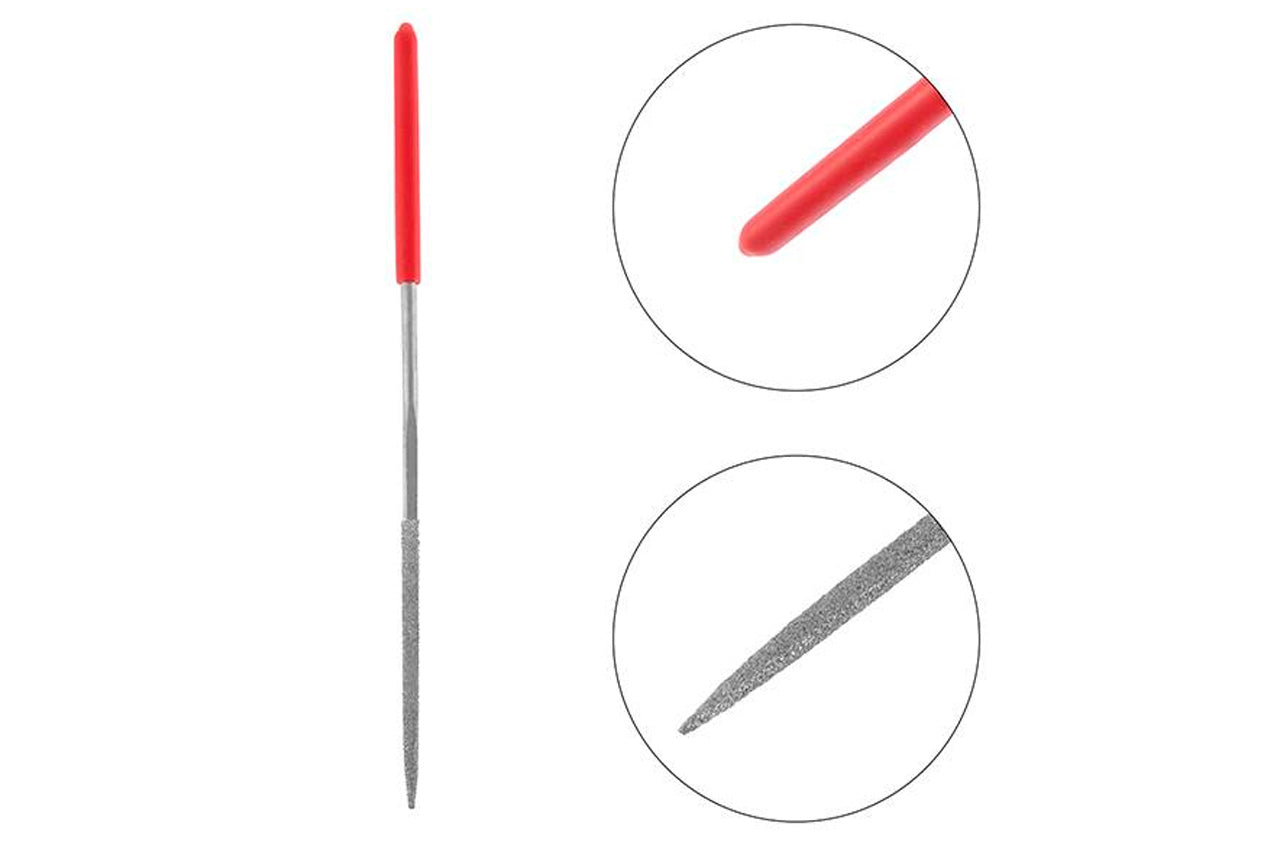 Набір надфілів Intertool - 140мм алмазні (10шт)