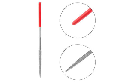 Набір надфілів Intertool - 140мм алмазні (10шт)