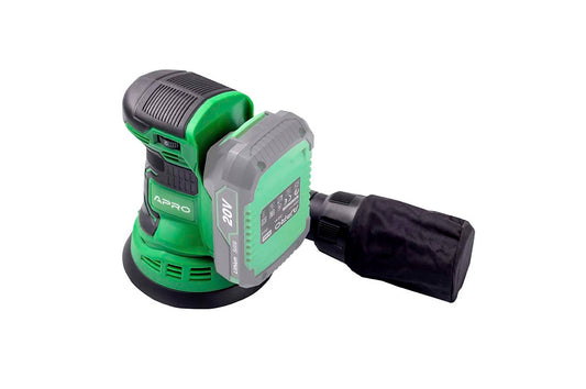 Шлифмашина эксцентриковая аккумуляторная Apro - OS-20 (Без АКБ)
