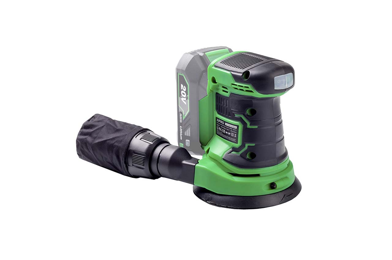 Шлифмашина эксцентриковая аккумуляторная Apro - OS-20 (Без АКБ)