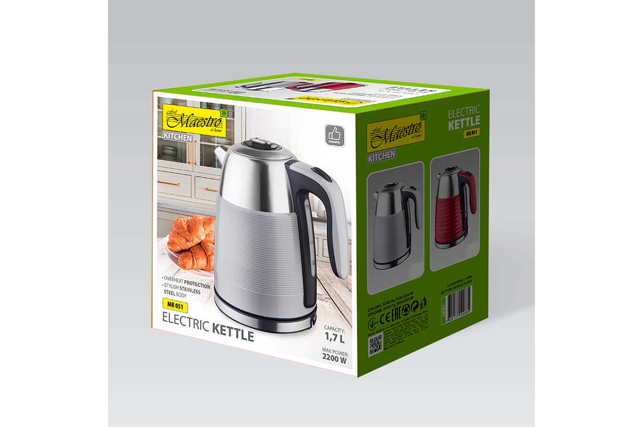 Электрочайник Maestro - [MR-051-Grey]