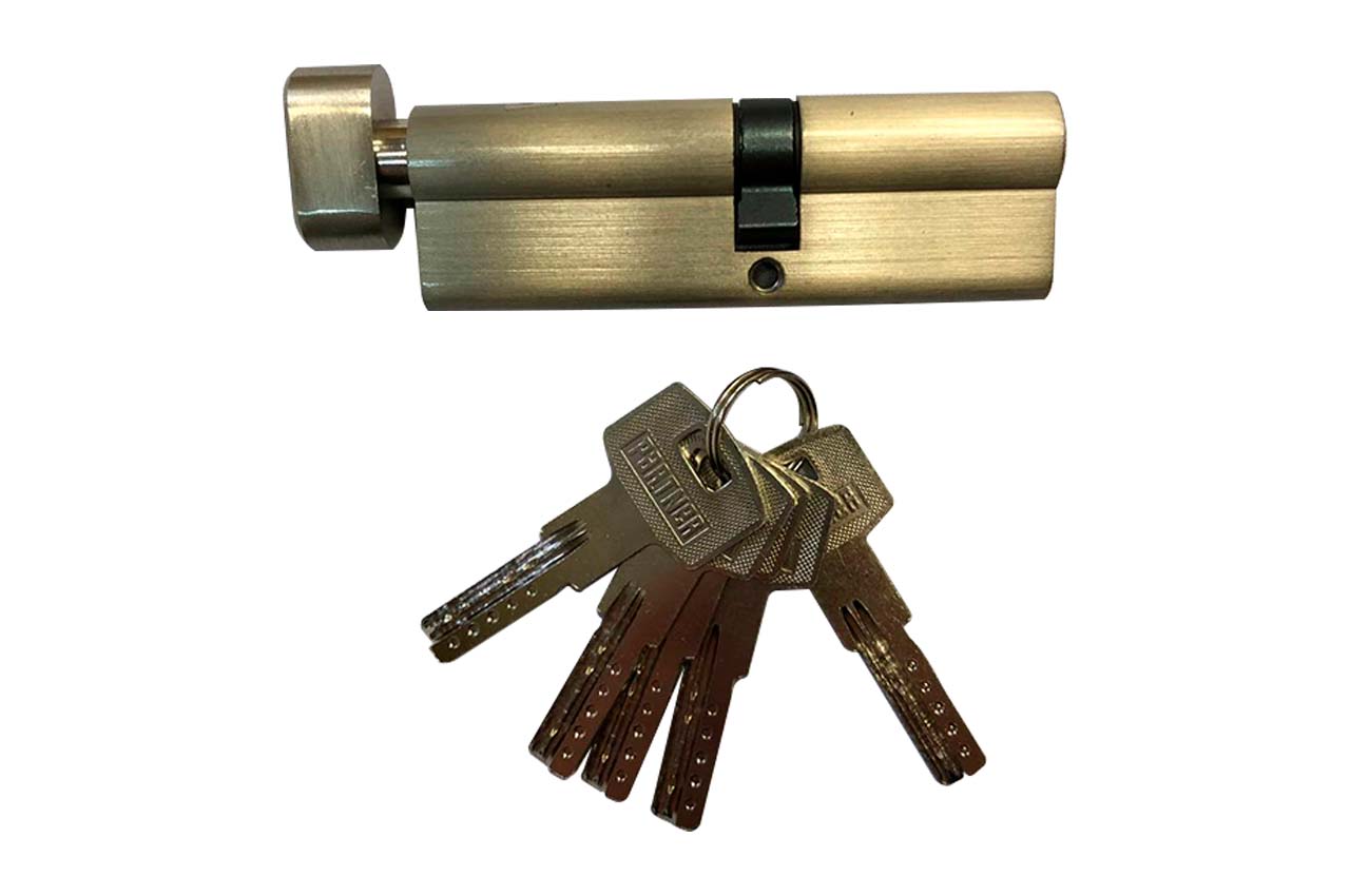 Цилиндр лазерный Partner - 100мм 45/55 к/п SN цинк