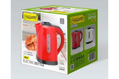 Электрочайник Maestro - 1,5л красный