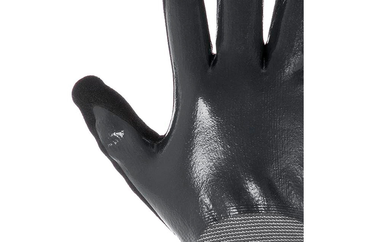 Перчатка Intertool-Storm - двухслойная нитриловая пористая 10"