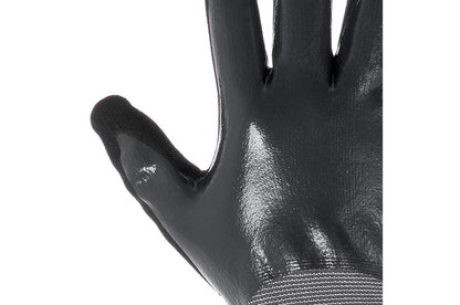 Перчатка Intertool-Storm - двухслойная нитриловая пористая 10"