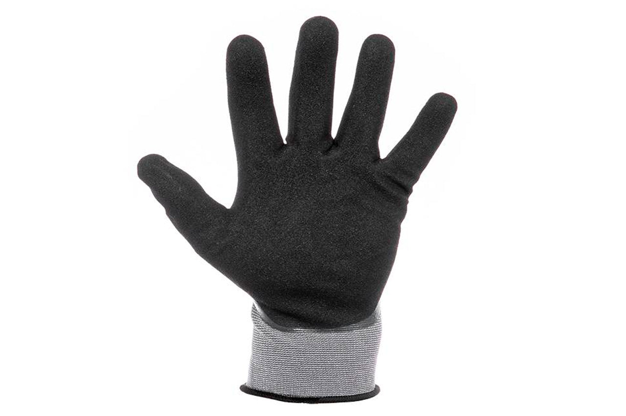 Перчатка Intertool-Storm - двухслойная нитриловая пористая 10"