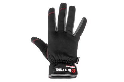 Перчатка Intertool-Storm - из спандекса антискользящие Touchscreen 10"