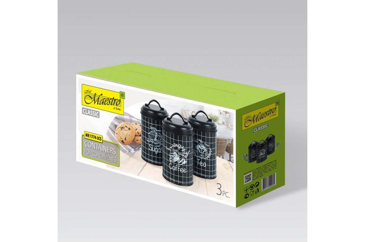 Набор емкостей Maestro - 118 × 188мм (3шт)