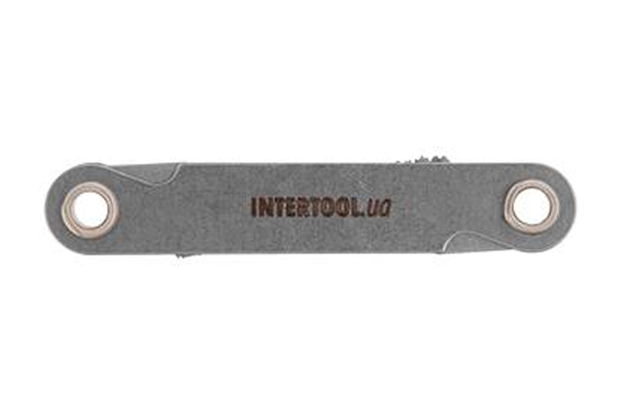 Різьбомір метричний Intertool - 0,5-3мм (12шт)
