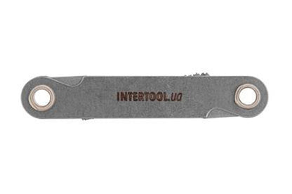 Різьбомір метричний Intertool - 0,5-3мм (12шт)
