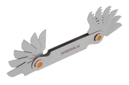 Різьбомір метричний Intertool - 0,5-3мм (12шт)