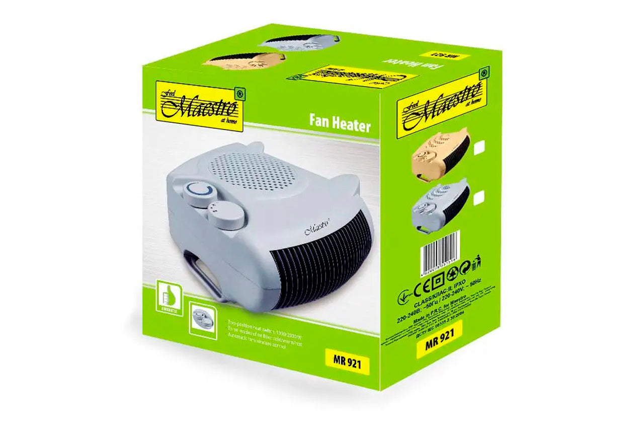 Тепловентилятор спиральный Maestro - [MR-921-Grey]