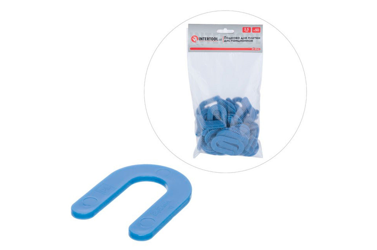 Подкова для плитки Intertool - 2,5мм (50шт)