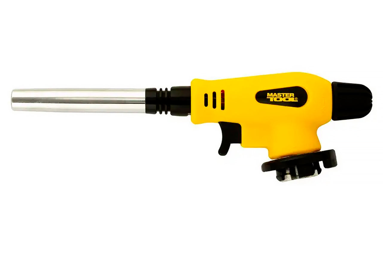 Горелка газовая c пьезоподжигом Mastertool - ⌀14мм фотон Long