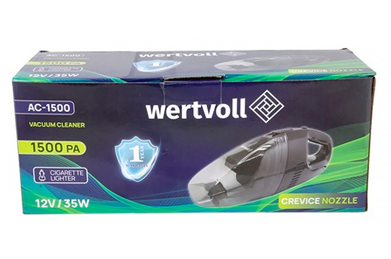 Пылесос автомобильный Wertvoll - 35Вт x 12В