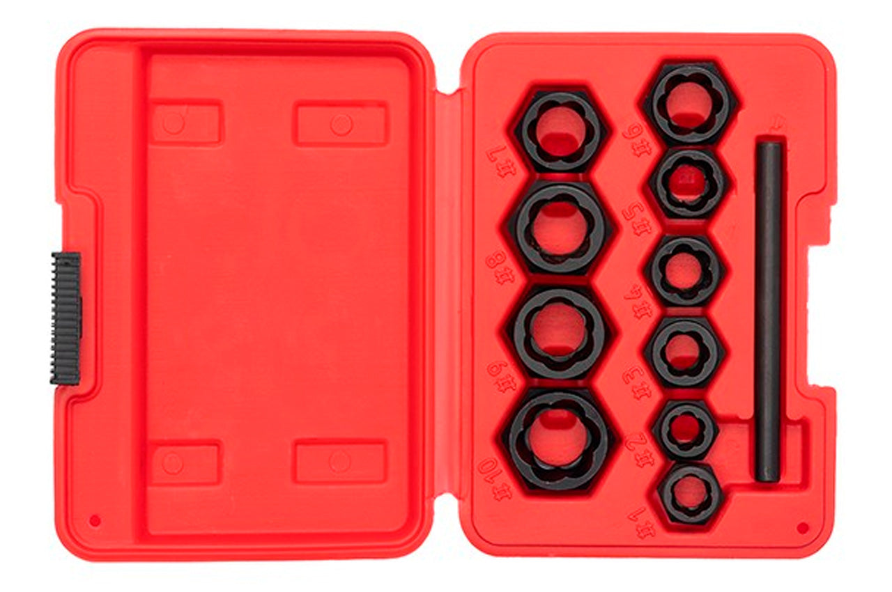 Набор экстракторов для винтов и гаек Intertool - 10шт