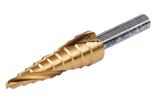 Сверло по металлу ступенчатое Apro - 4-12мм PRO