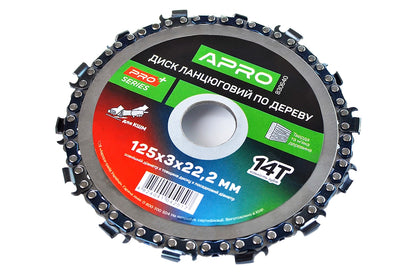 Диск пильный цепной Apro - 125 x 22,2мм x 14T PRO