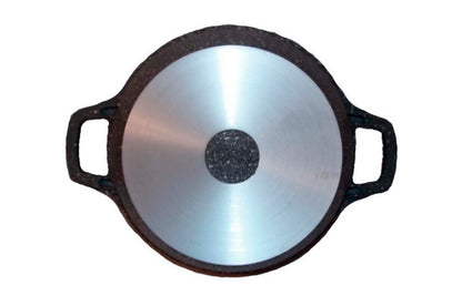 Кастрюля антипригарная Biol - 200мм x 2л Granite Grey