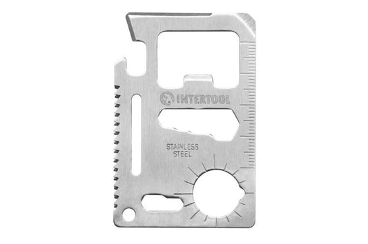 Мультитул Intertool - 70мм x 11ед карта