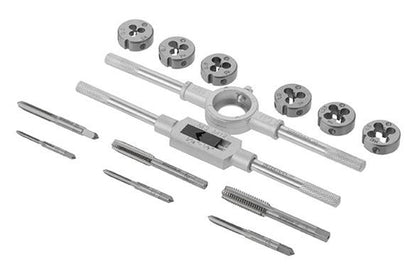 Набір мітчиків та плашок Intertool - M3 x 4 x 5 x 6 x 8 x 10 (14од)
