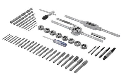 Набір мітчиків та плашок Intertool - M3 x 4 x 5 x 6 x 7 x 8 x 10 x 12 (52од)
