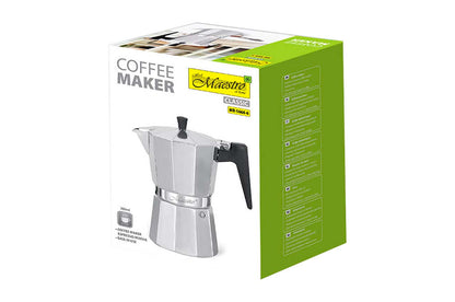 Кофеварка гейзерная алюминиевая Maesrto - 300мл