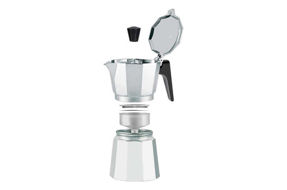 Кофеварка гейзерная алюминиевая Maestro - 450мл