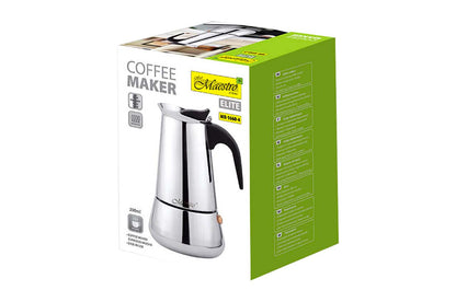 Кофеварка гейзерная нержавеющая Maestro - 200мл