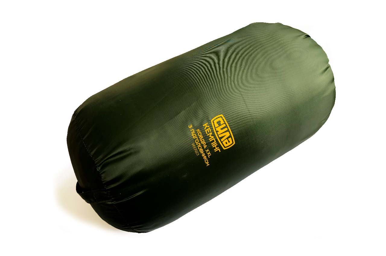 Спальник Сила - 1900 x 900мм +10°С одеяло XXL с подголовником