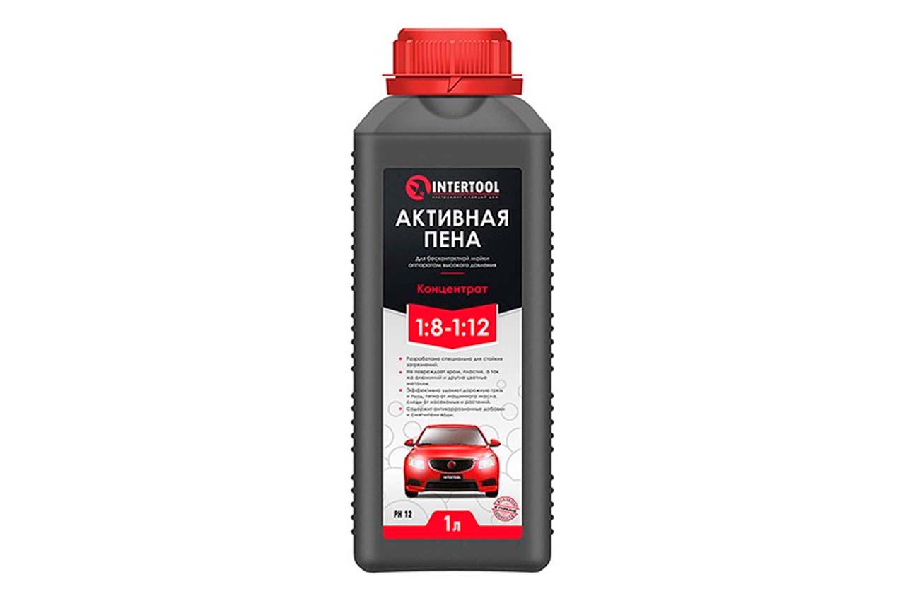 Піна активна Intertool - 1л x 1:8-1:12 концентрат