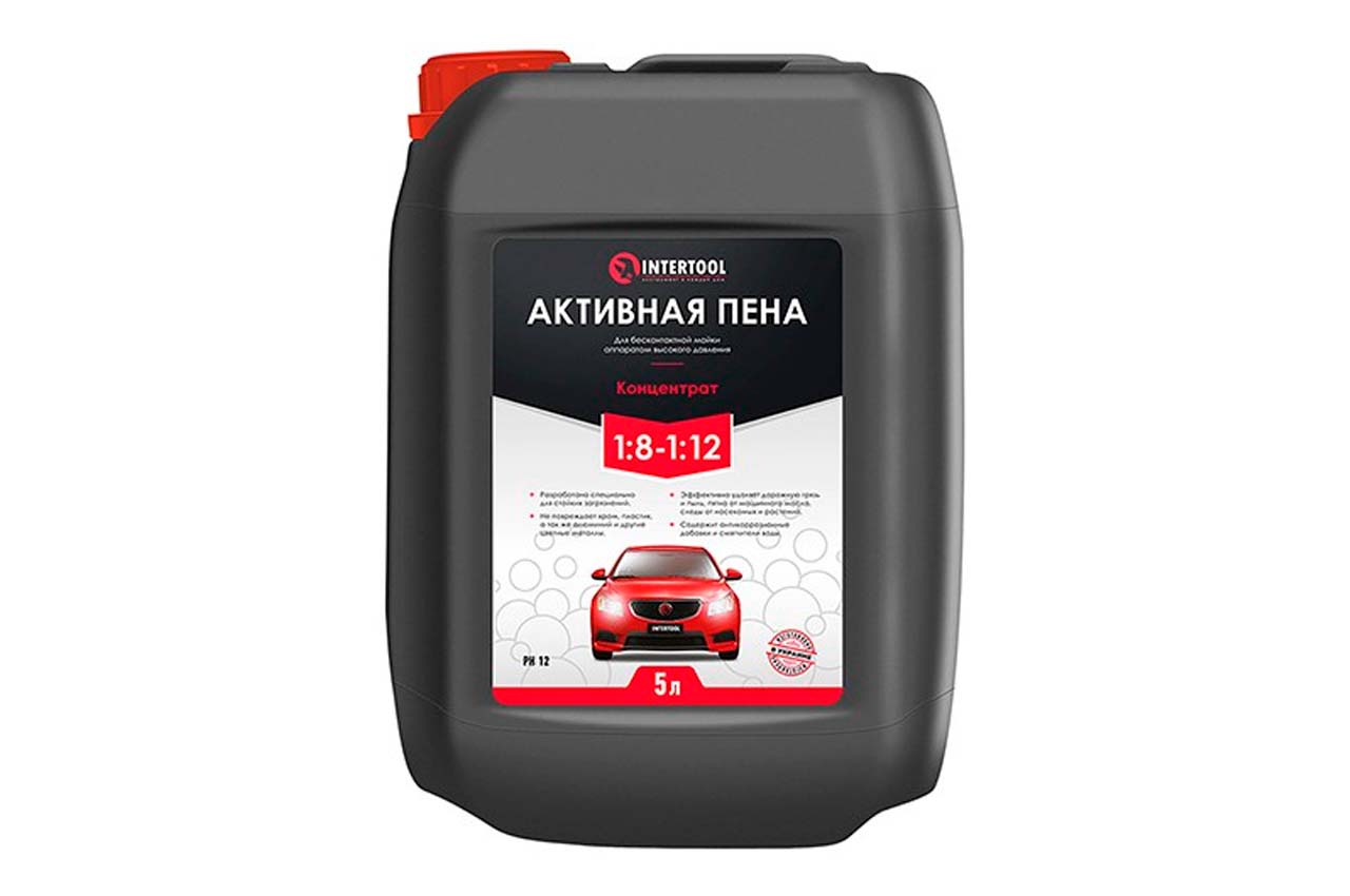 Піна активна Intertool - 5л x 1:8-1:12 концентрат
