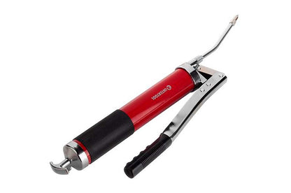 Шприц для смазки Intertool - 600мл двухплунжерный с гибким шлангом