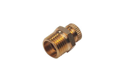 Клапан сливной для компрессоров Intertool - 1/4" круглый