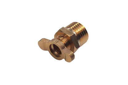 Клапан сливной для компрессоров Intertool - 1/4" барашек