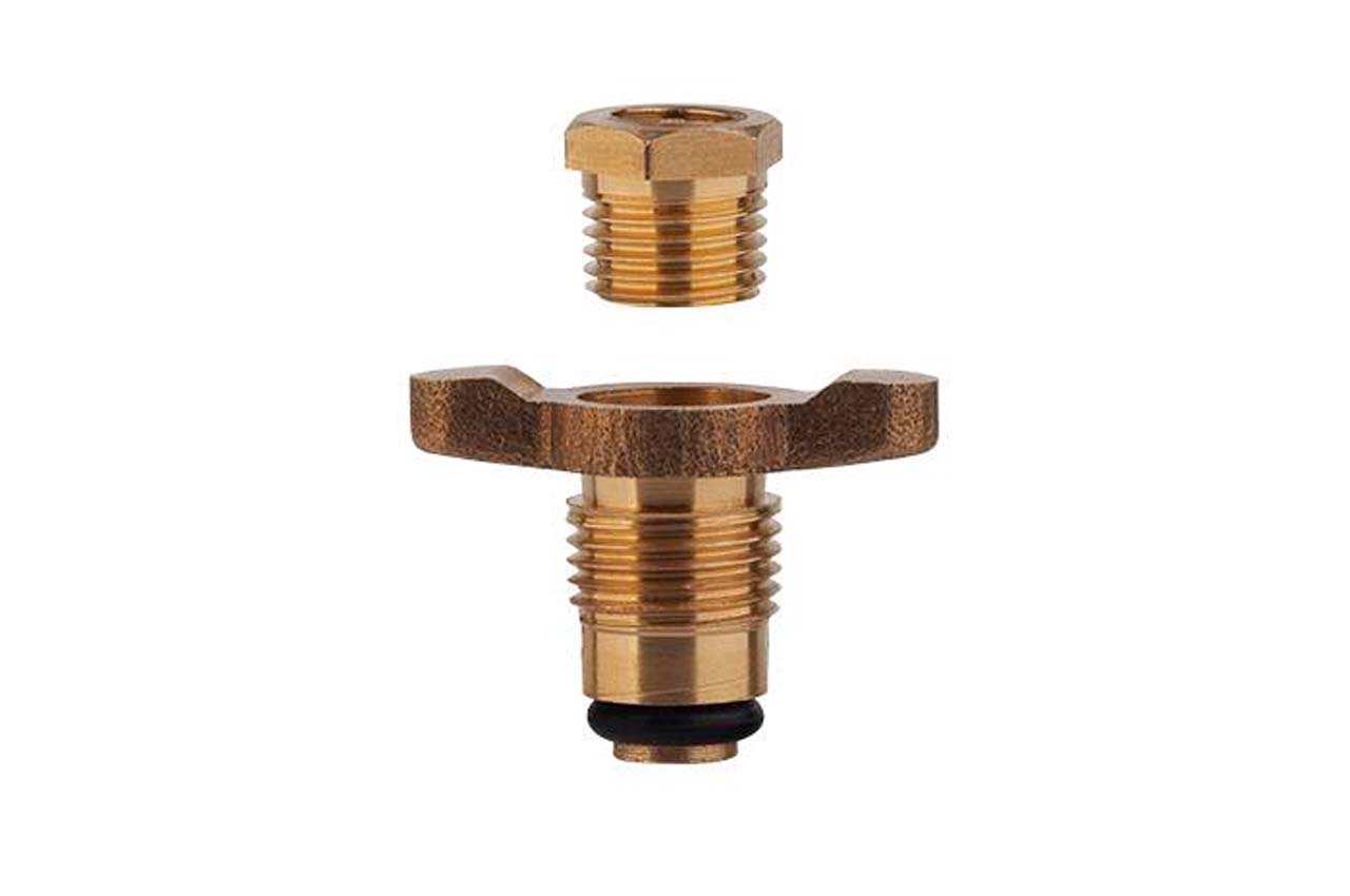 Клапан сливной для компрессоров Intertool - 1/4" барашек