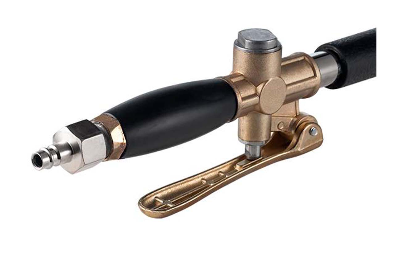 Ковш хоппер штукатурный пневматический Intertool - 3л для потолка