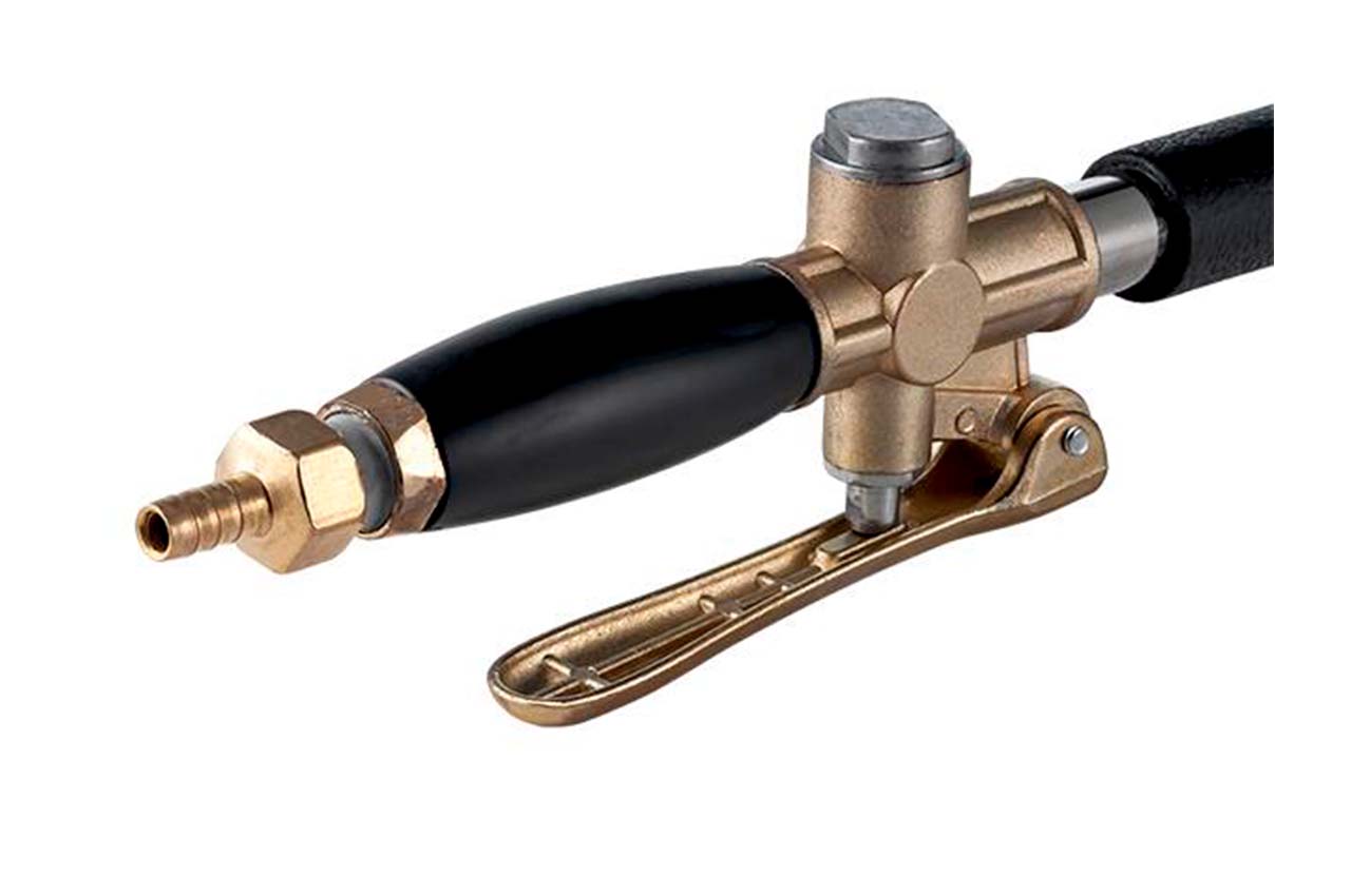 Ковш хоппер штукатурный пневматический Intertool - 3л для стен и потолка