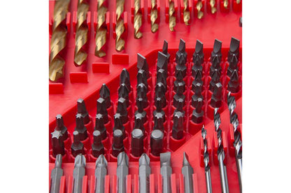 Набор сверл, дюбелей и бит Intertool - 300шт