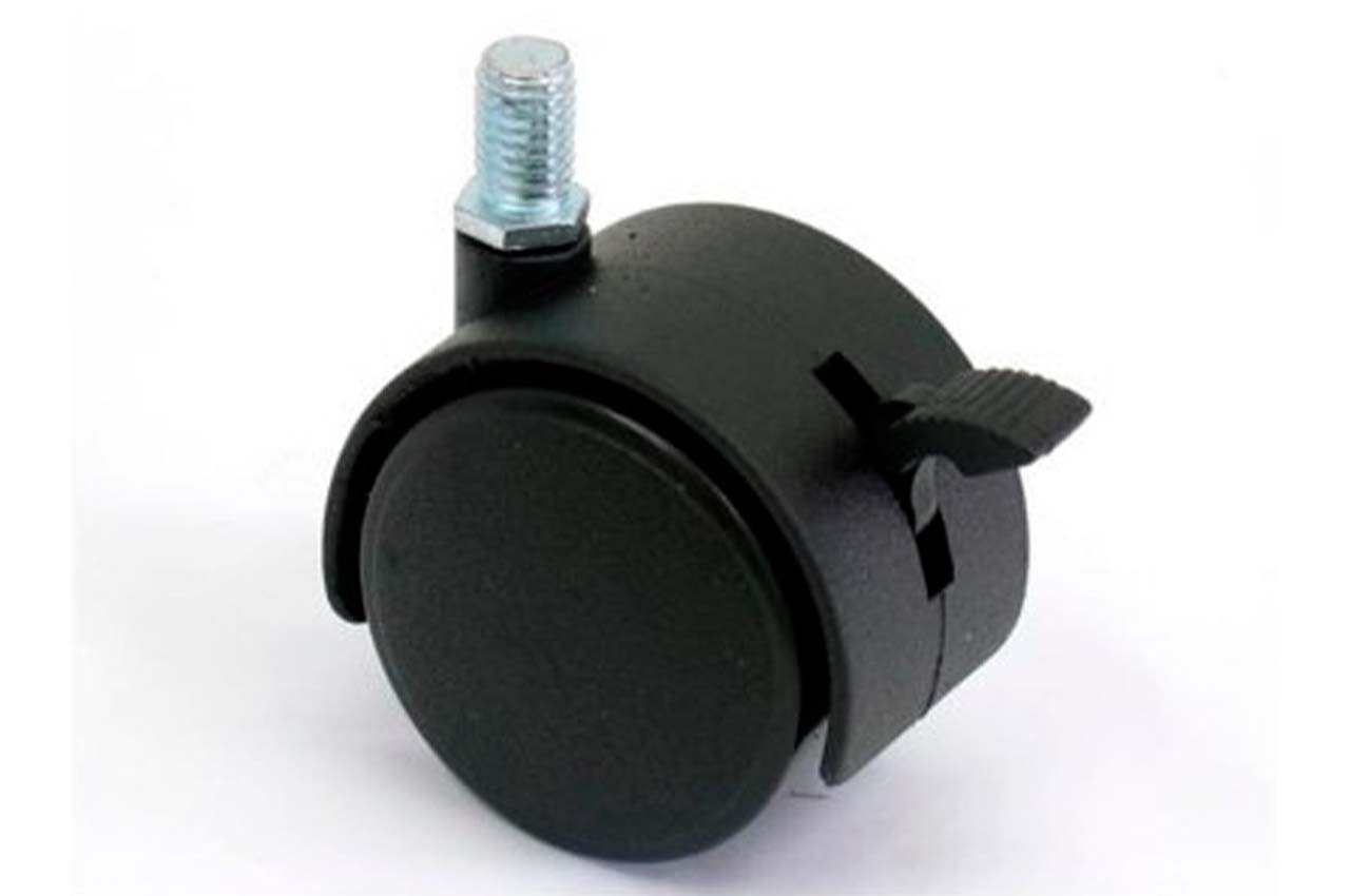 Опора колесная FZB - 50мм x М8 с фиксатором