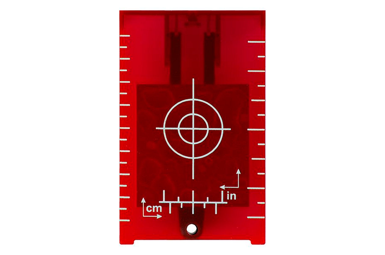 Мишень и очки для уровня лазерного Intertool - лазер красный