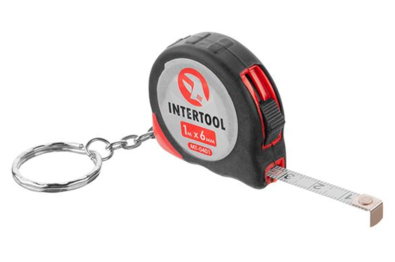 Рулетка Intertool - 1м x 6мм