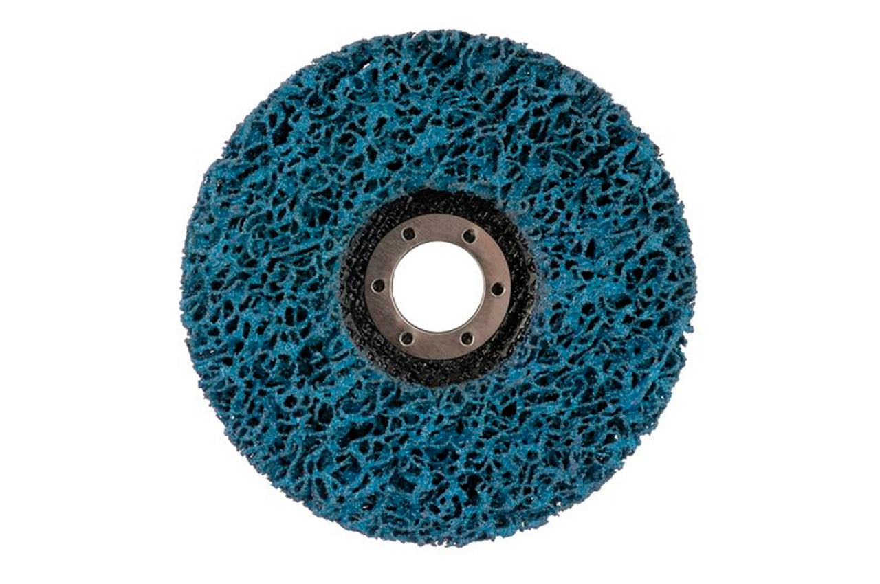 Диск зачистной вспененный Intertool - 125 x 13мм x P46 синий